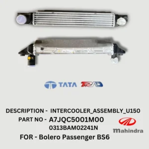 Intercooler Assembly For Bolero Passenger Bs6