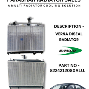 Hyundai Verna Diesel Radiator